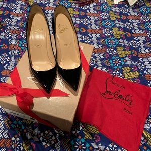 Auth Christian louboutin pigalle 100mm